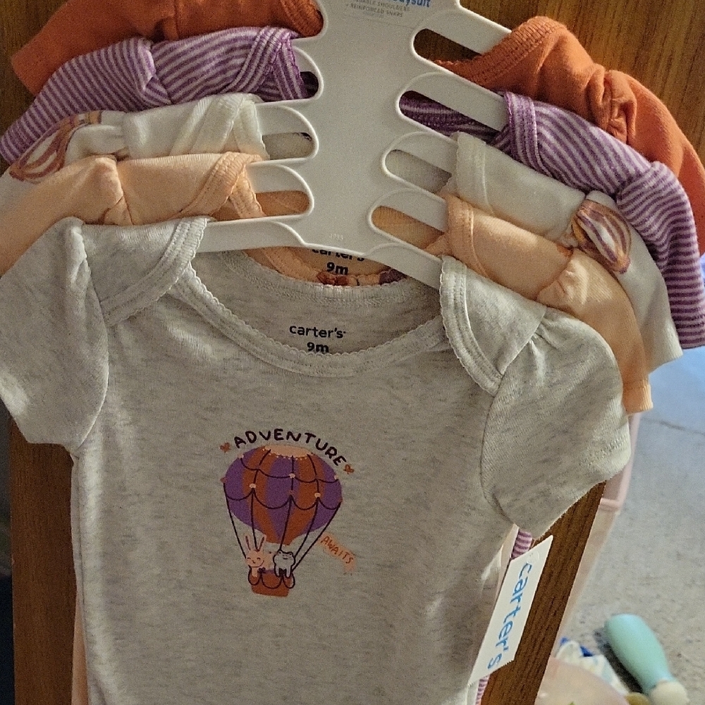 Carter's Adventure Hot Air Balloon Tee 5 Pieces - Gray